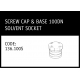 Marley Screw Cap & Base (Solvent Sicket) 100DN - 136.100S